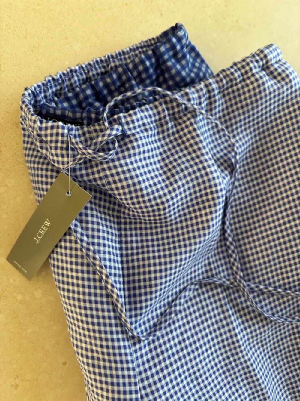 J. Crew Luna Gingham Pants - Picture 2 of 3